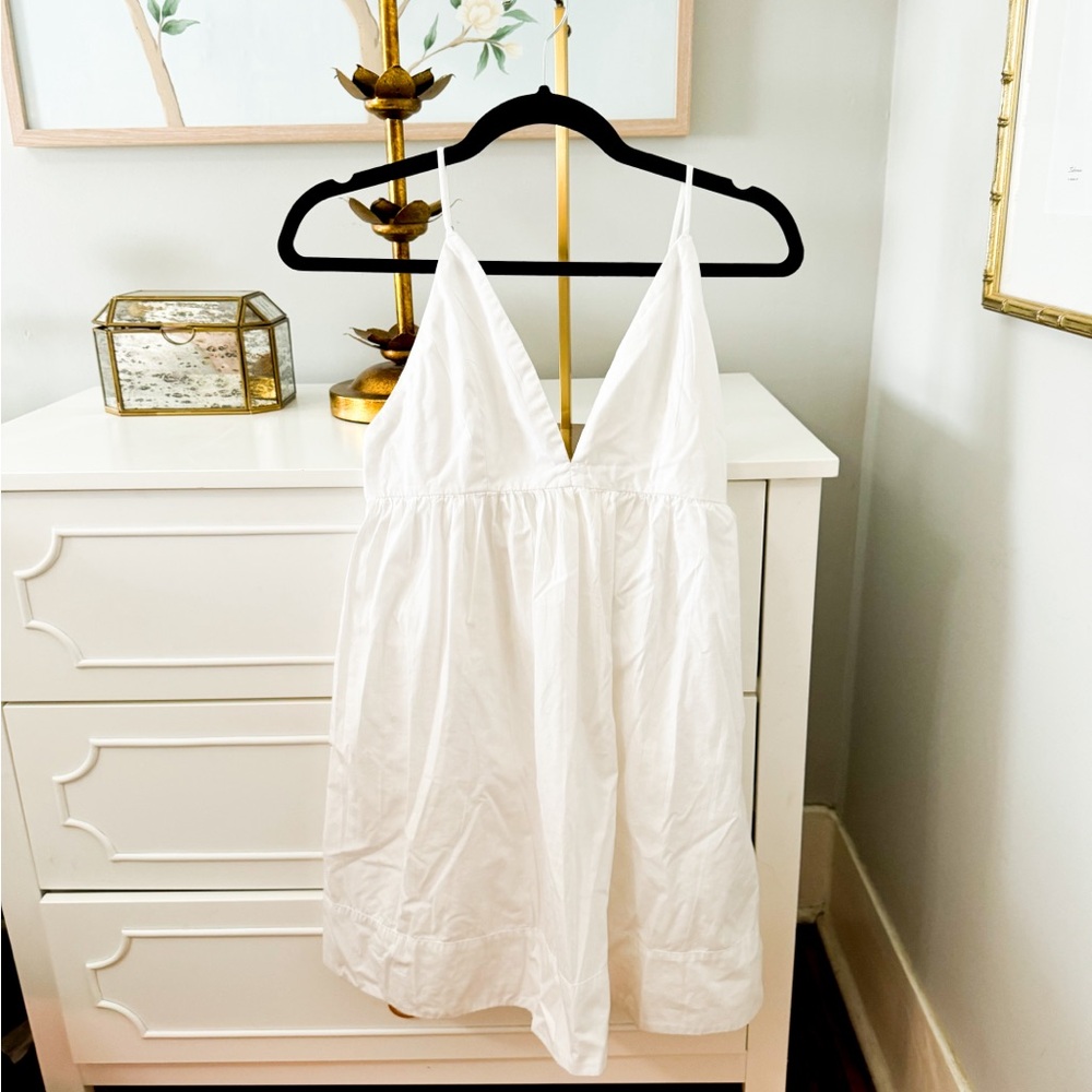 ABERCROMBIE WHITE MINI SUNDRESS